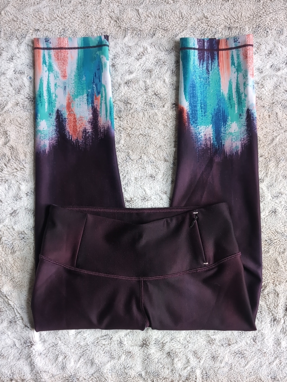 Calia Painted Wash Essential Capri Leggings